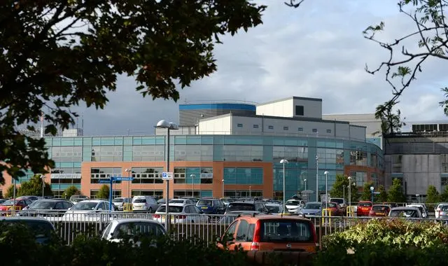 Fire at University Hospital Southampton
